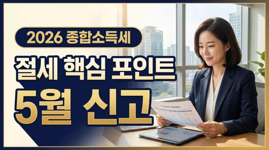 2026 종합소득세 완벽 가이드