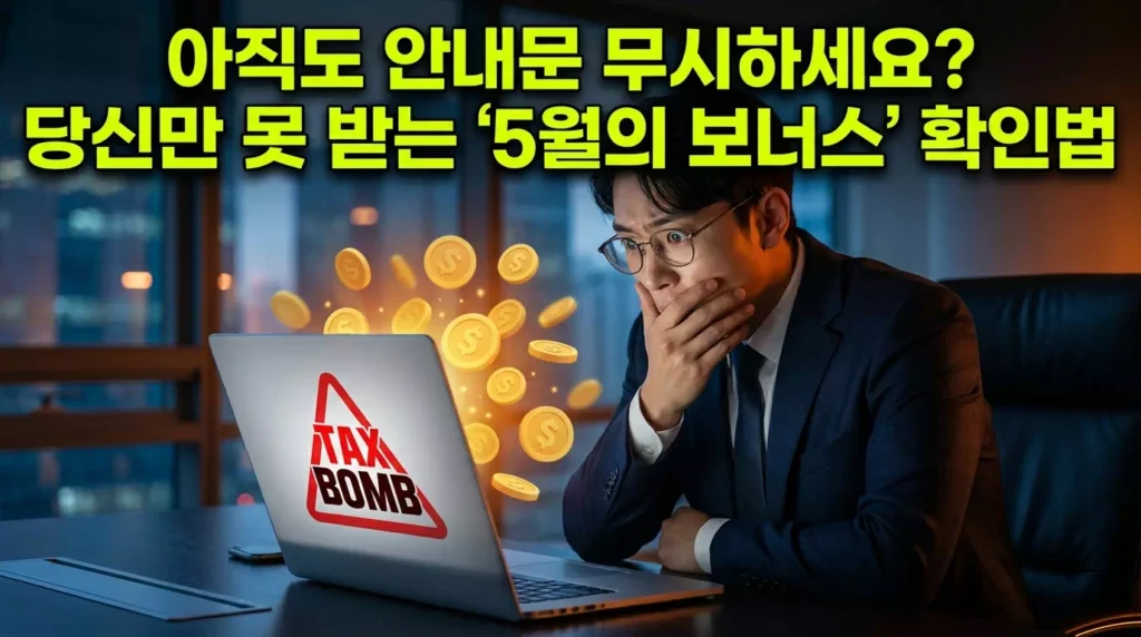 종합소득세 A~G유형 총정리: 1분 만에 내 환급금 확인하는 법