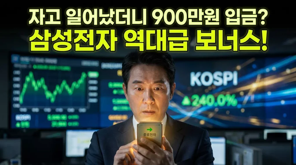2026년 삼성전자 특별 배당금 전망과 지급일 총정리: 주당 9천원 대박?