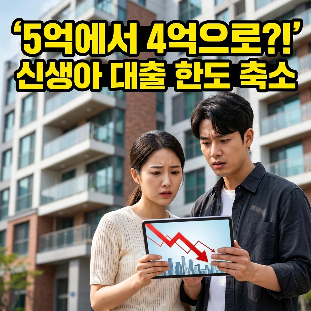 “5억에서 4억으로?” 2026 신생아 특례대출 한도 축소와 LTV 70%의 실체