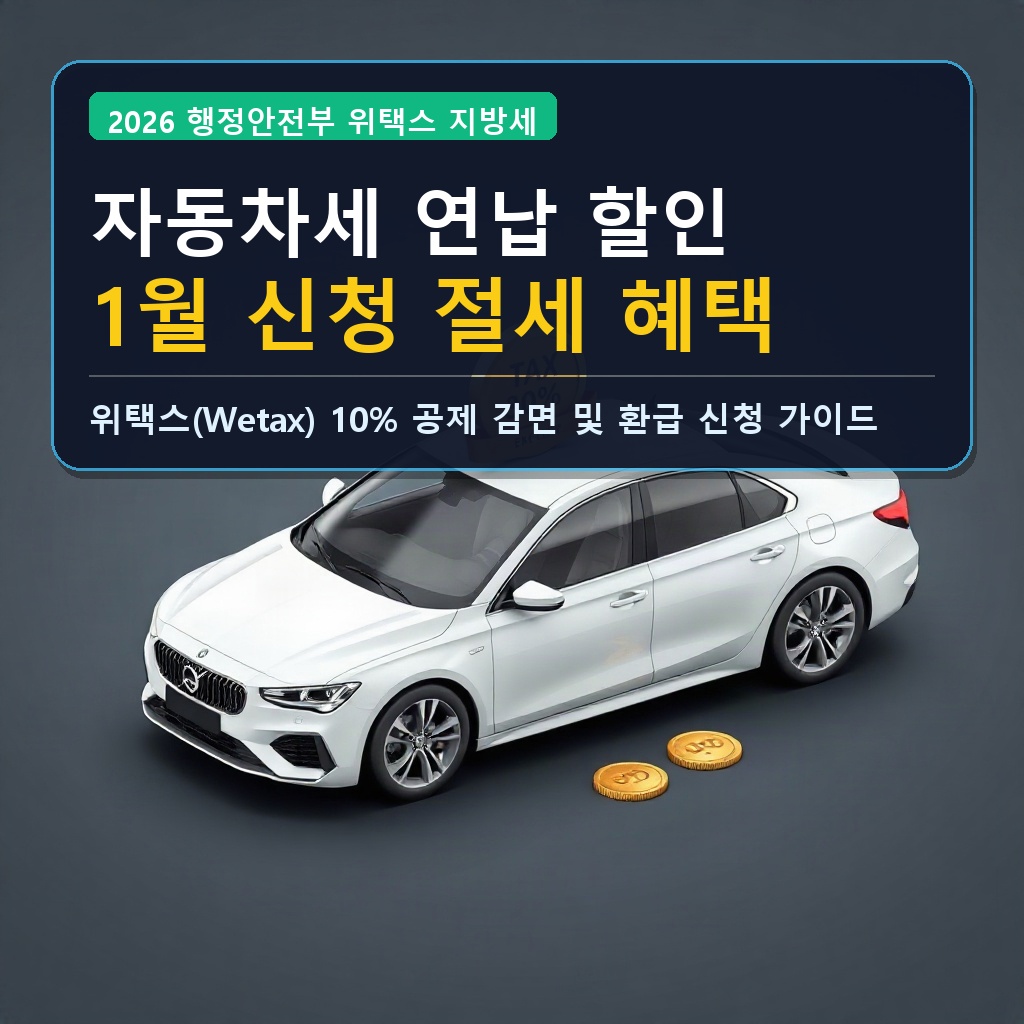 자동차세 연납 할인 혜택 ‘1월에 5% 아낄까’ 카드사 혜택 비교