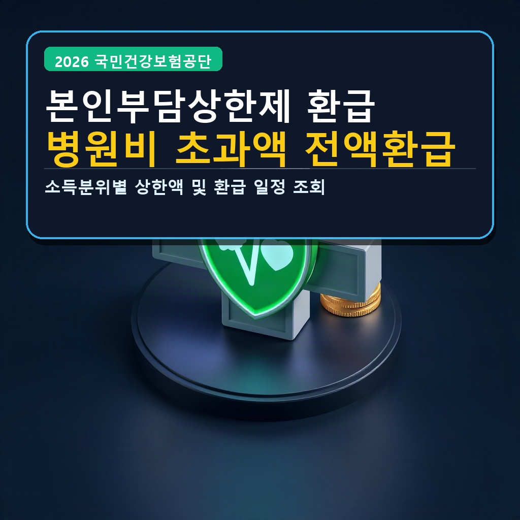 본인부담상한제 환급 병원비 초과액 전액환급