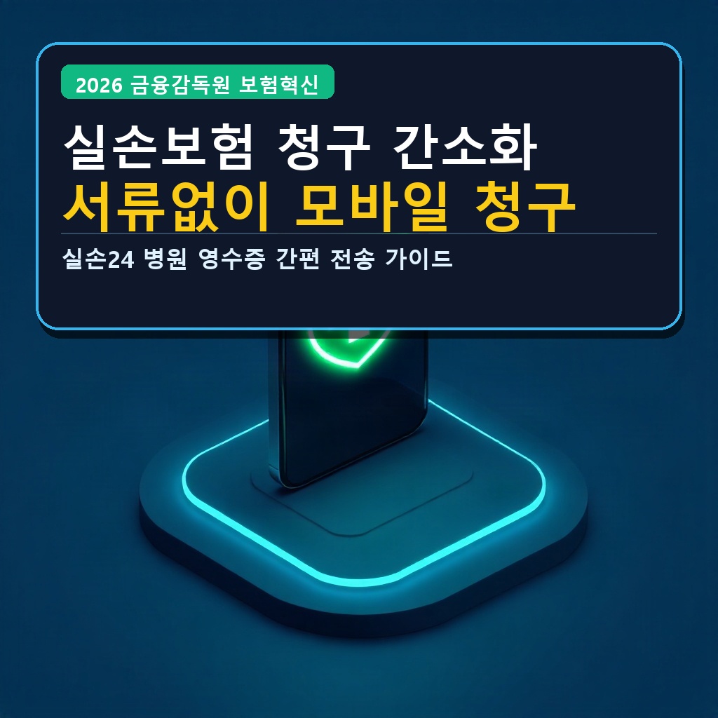 실손보험 청구 간소화 서류없이 모바일 청구