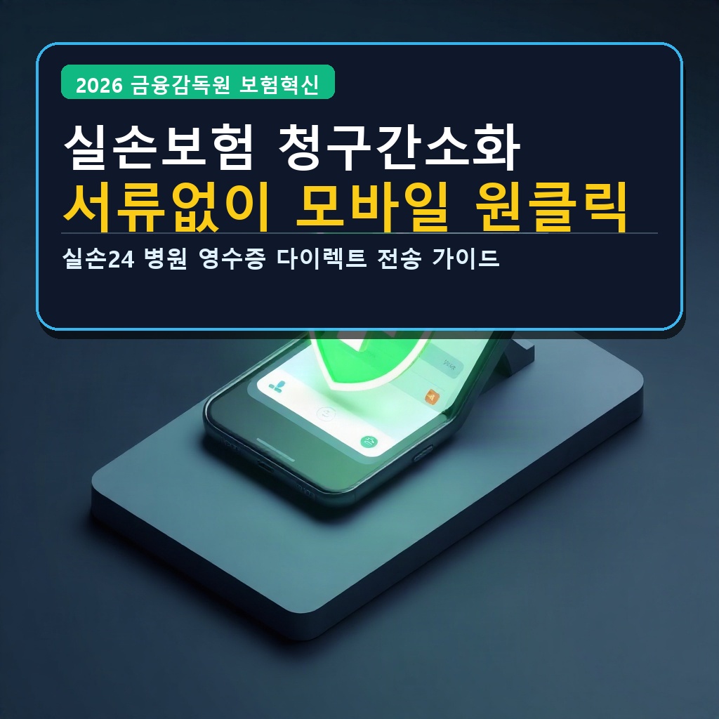실손보험 청구간소화 서류없이 모바일 원클릭